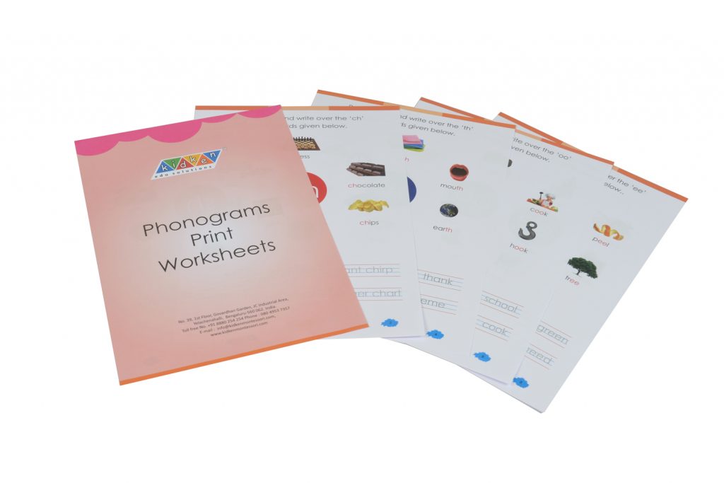 Phonograms Print | Montessori Sandpaper Phonics Letters