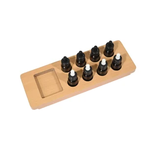 Tasting Bottles with Wooden Tray