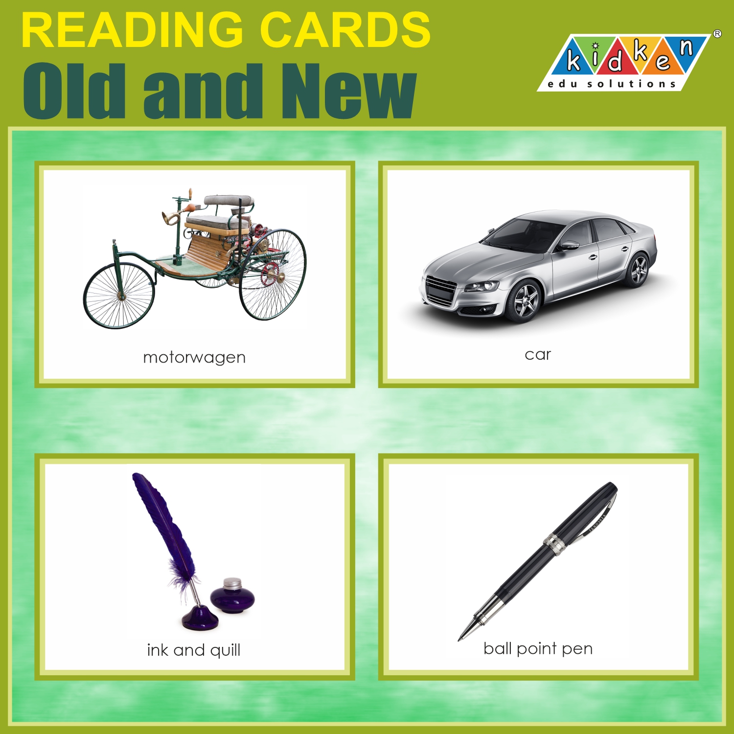 Old and New Reading Cards - Old And New - Image 1