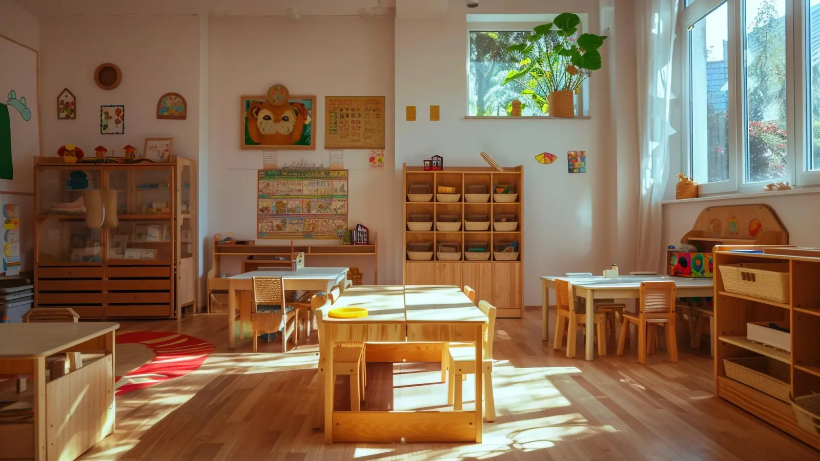 Beautiful Montessori Lab Classroom