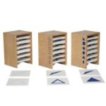 AMI.S015 -Geometrical Form Cards with Cabinet