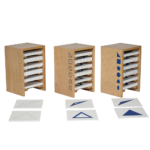 AMI.S015 -Geometrical Form Cards with Cabinet - Image 2