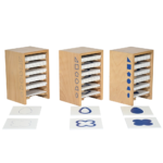 AMI.S015 -Geometrical Form Cards with Cabinet - Image 3