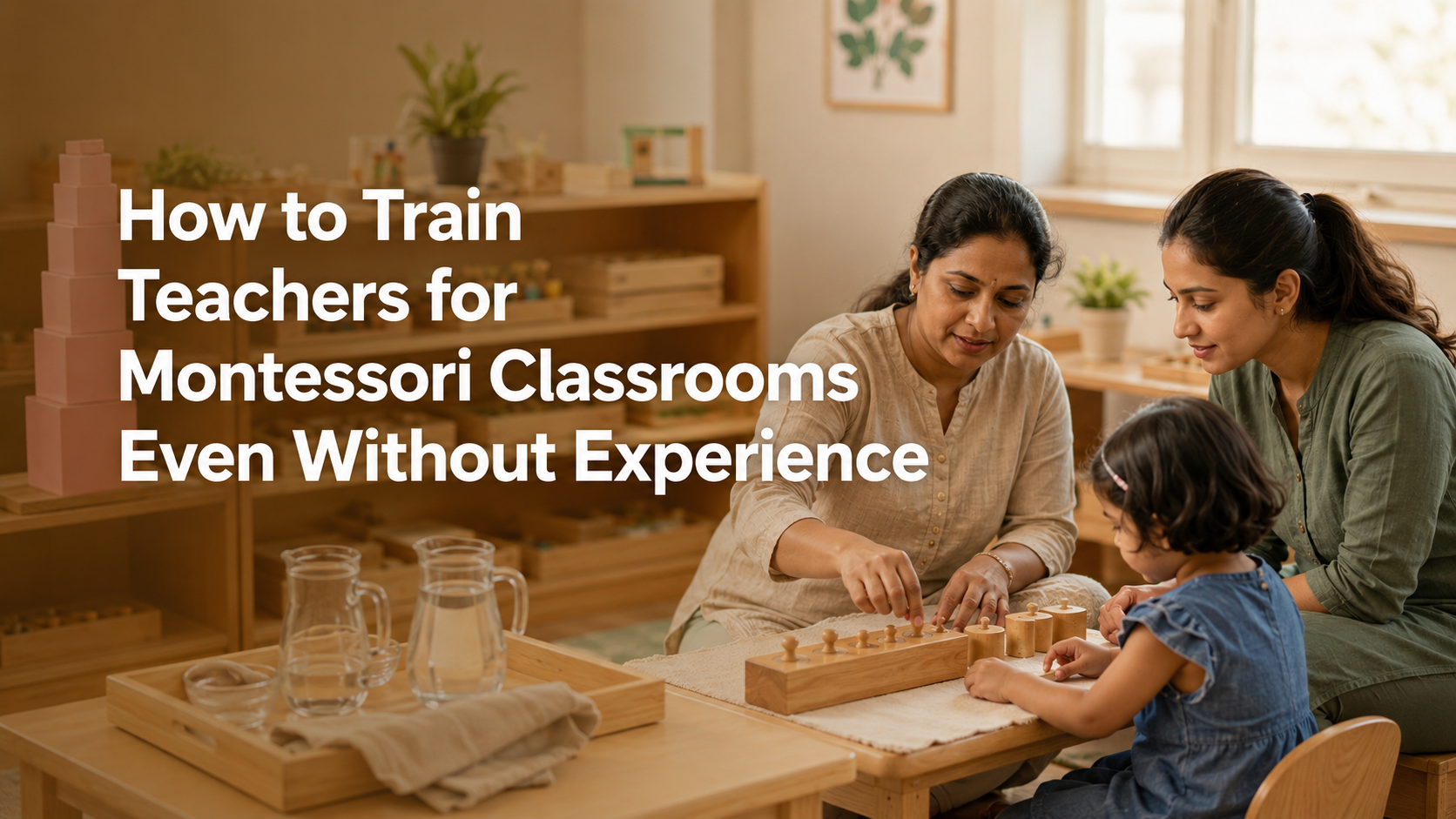How to Train Teachers for Montessori Classrooms Even Without
