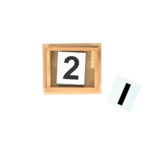 AMI.M002 - Cards for Number Rods as per AMI